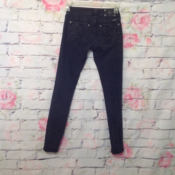 🦋 Mis me Skinny jeans size 26X31 - Picture 3 of 6
